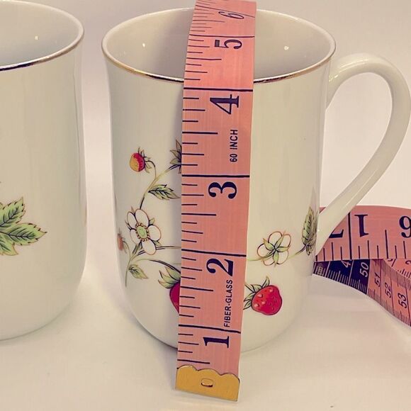 Otagiri Strawberry Mugs-Set of 2 - Picture 5 of 5
